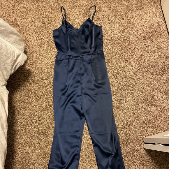 Lulus Pants - Lulus Navy Blue Jumpsuit
